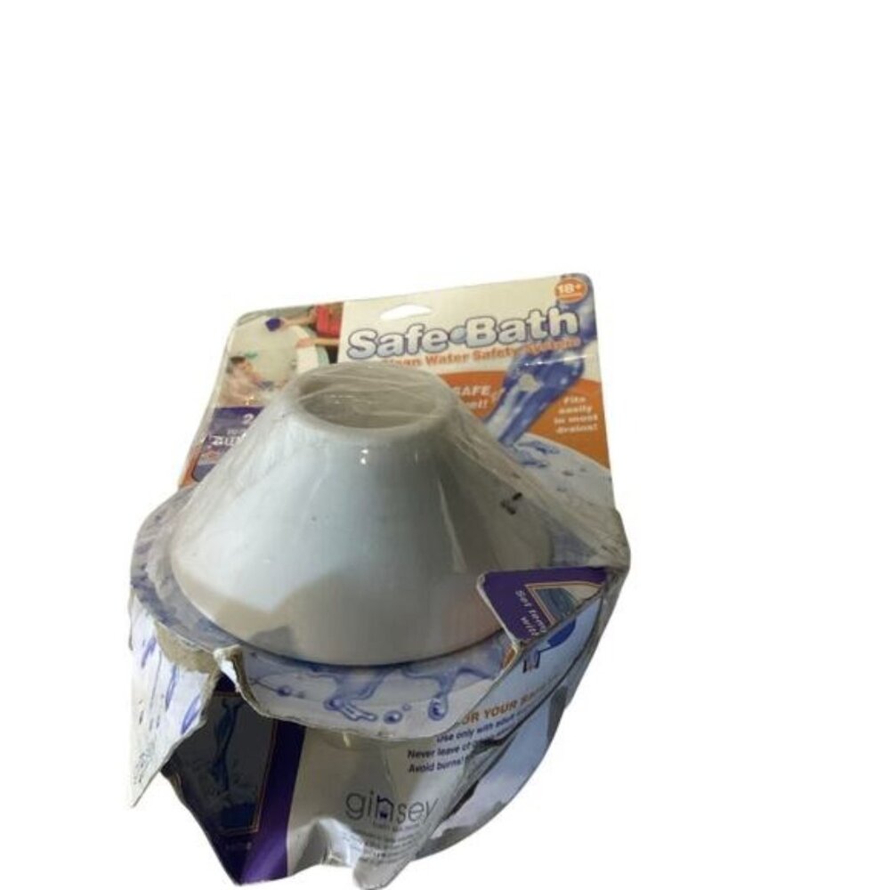 Safe Bath 2-inch Clean Water Safety System Infant Toddler Baby Bathing Hygiene